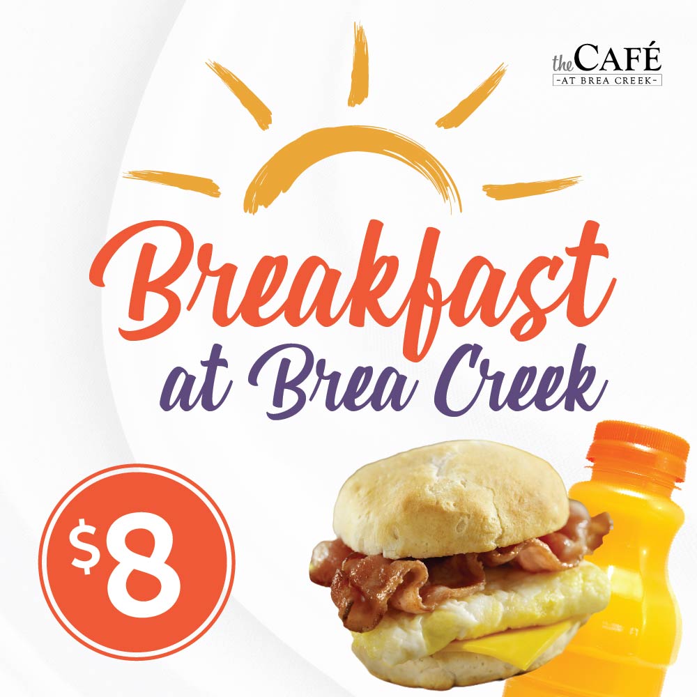 Breakfast at Brea Creek